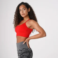 Scarlet Flourish Seamless Bra -NVGTN Store DSC08583