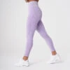 Lilac Zebra Seamless Leggings