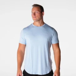 Sky Blue Tech Fitted Tee