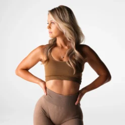 Mocha Invincible Seamless Bra -NVGTN Store DSC09013