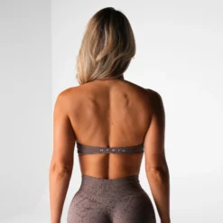 Oak Breakthrough Stunner Seamless Halter Bra -NVGTN Store DSC09055