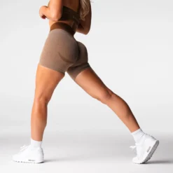 Mocha Knockout Seamless Shorts