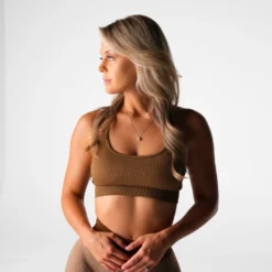 Mocha Wander Seamless Bra