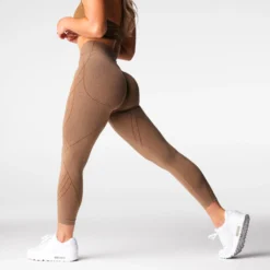 Mocha Geo Seamless Leggings