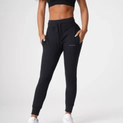 Jet Black Joggers -NVGTN Store DSC09134