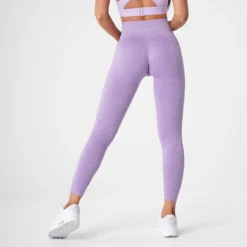 Lilac Snakeskin Seamless Leggings -NVGTN Store DSC09220