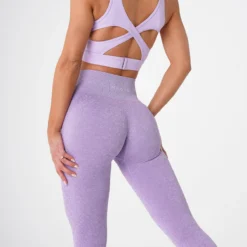 Lilac Snakeskin Seamless Leggings -NVGTN Store DSC09223