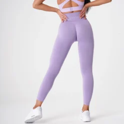 Lilac NV Seamless Leggings -NVGTN Store DSC09232