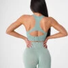 Sage Green Ignite Seamless Bra -NVGTN Store DSC09262