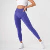 Electric Blue NV Seamless Leggings -NVGTN Store DSC09524