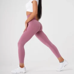 Pastel Pink NV Seamless Leggings -NVGTN Store DSC09541
