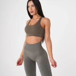 Khaki Green Reveal Bra -NVGTN Store DSC09686