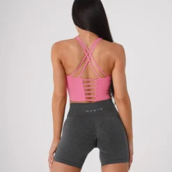 Coral Matrix Bra Top