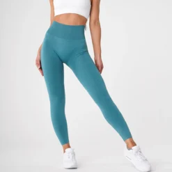 Teal NV Seamless Leggings -NVGTN Store DSC09954